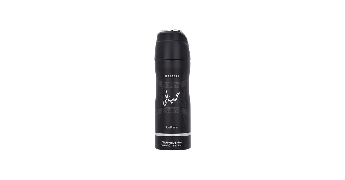 DESODORANTE LATTAFA HAYAATI BLACK 200ML