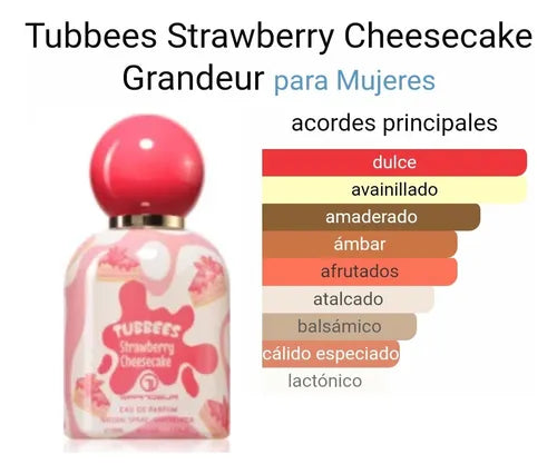 DECANT 5ML GRANDEUR TUBBEES STRAWBERRY CHEESECAKE EDP UNISEX