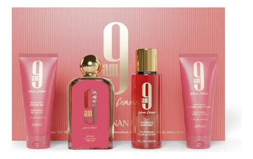 KIT 9AM POUR FEMME 4 PCS