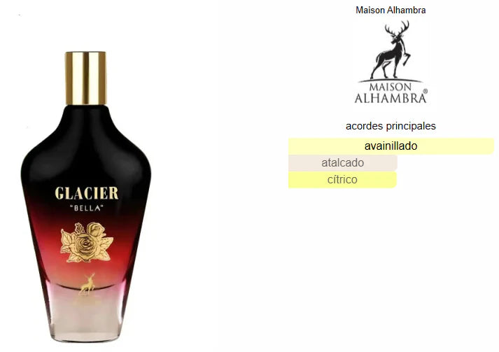 DECANT 5ML MAISON ALHAMBRA GLACIER BELLA