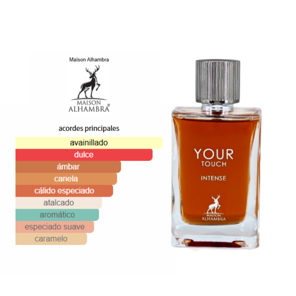 MAISON ALHAMBRA YOUR TOUCH INTENSE EDP 100ML
