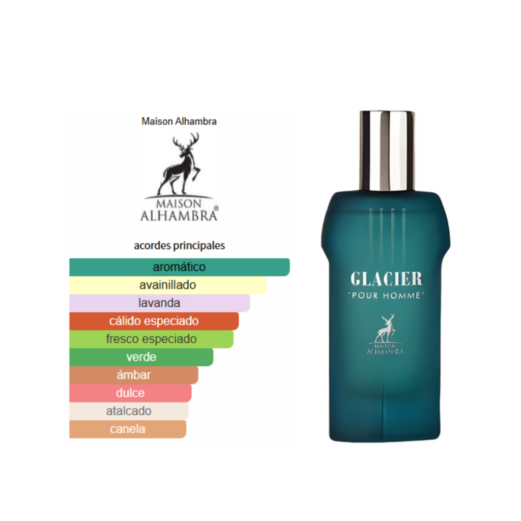 MAISON ALHAMBRA GLACIER POUR   HOMME EDP 30ML