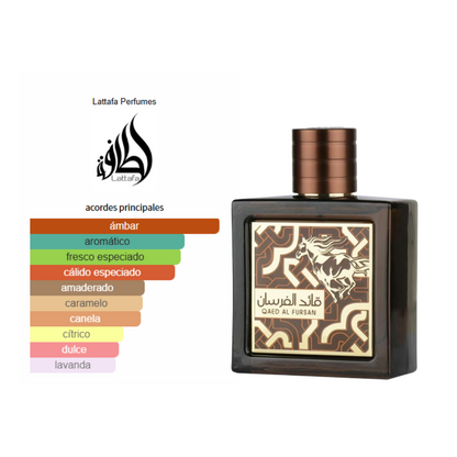 LATTAFA QAED AL FURSAN BLACK 90ML