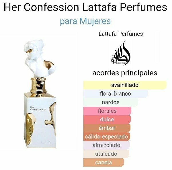 LATTAFA HER CONFESSION EAU DE PARFUM FEMENINO 100ML