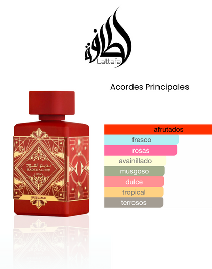 LATTAFA BADEE AL OUD FOR SUBLIME 100ML UNISEX