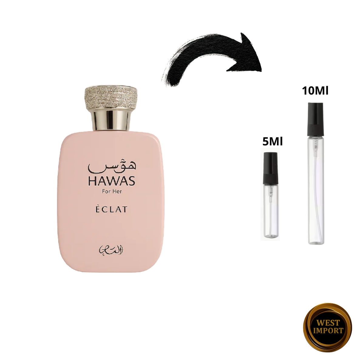 DECANT RASASI HAWAS ECLAT EDP