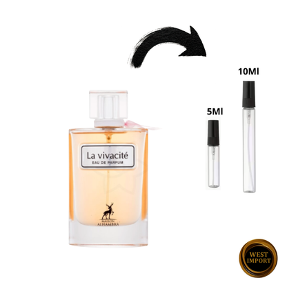 MAISON ALHAMBRA LA VIVACITE  EDP DECANT
