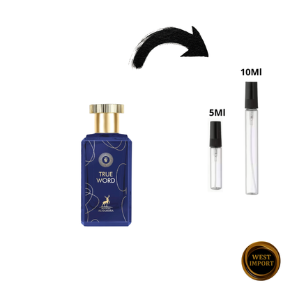 MAISON ALHAMBRA TRUE WORD EDP DECANT