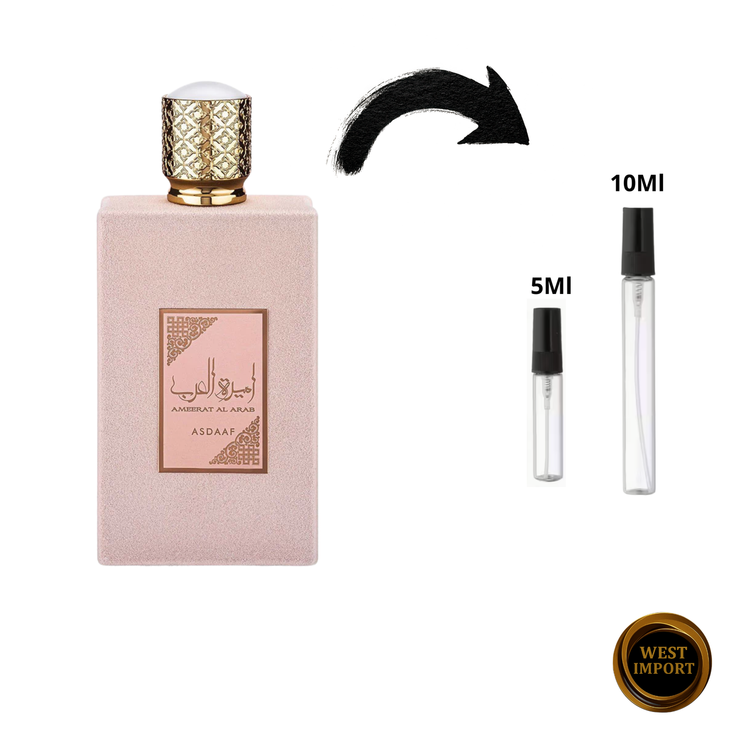 DECANT LATTAFA ASDAAF AMEERAT AL ARAB ROSA