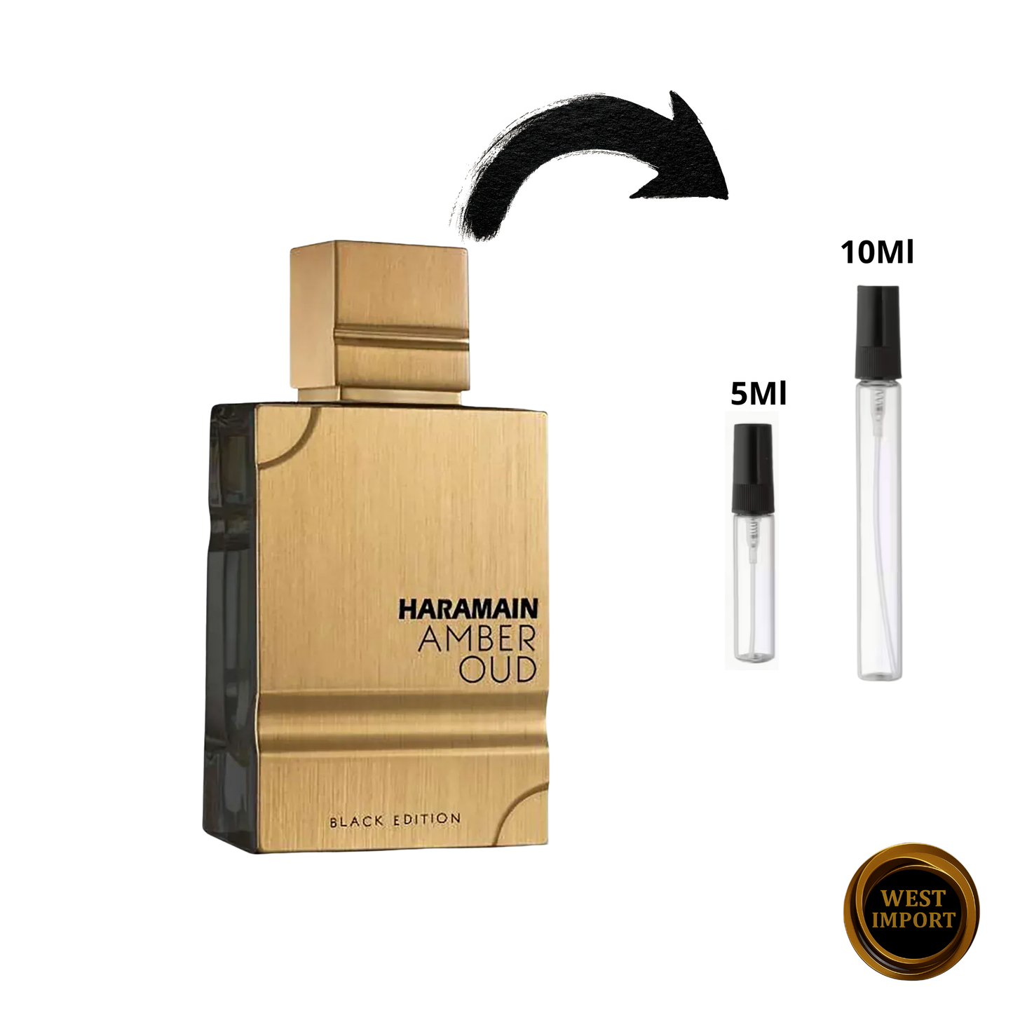 DECANT AL HARAMAIN AMBER OUD GOLD EDITION