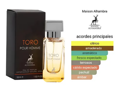 30 ML MAISON ALHAMBRA TORO POUR HOMME