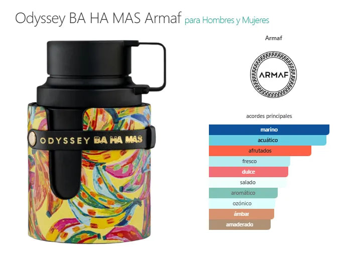 ARMAF ODYSSEY BA HA MAS  DECANT