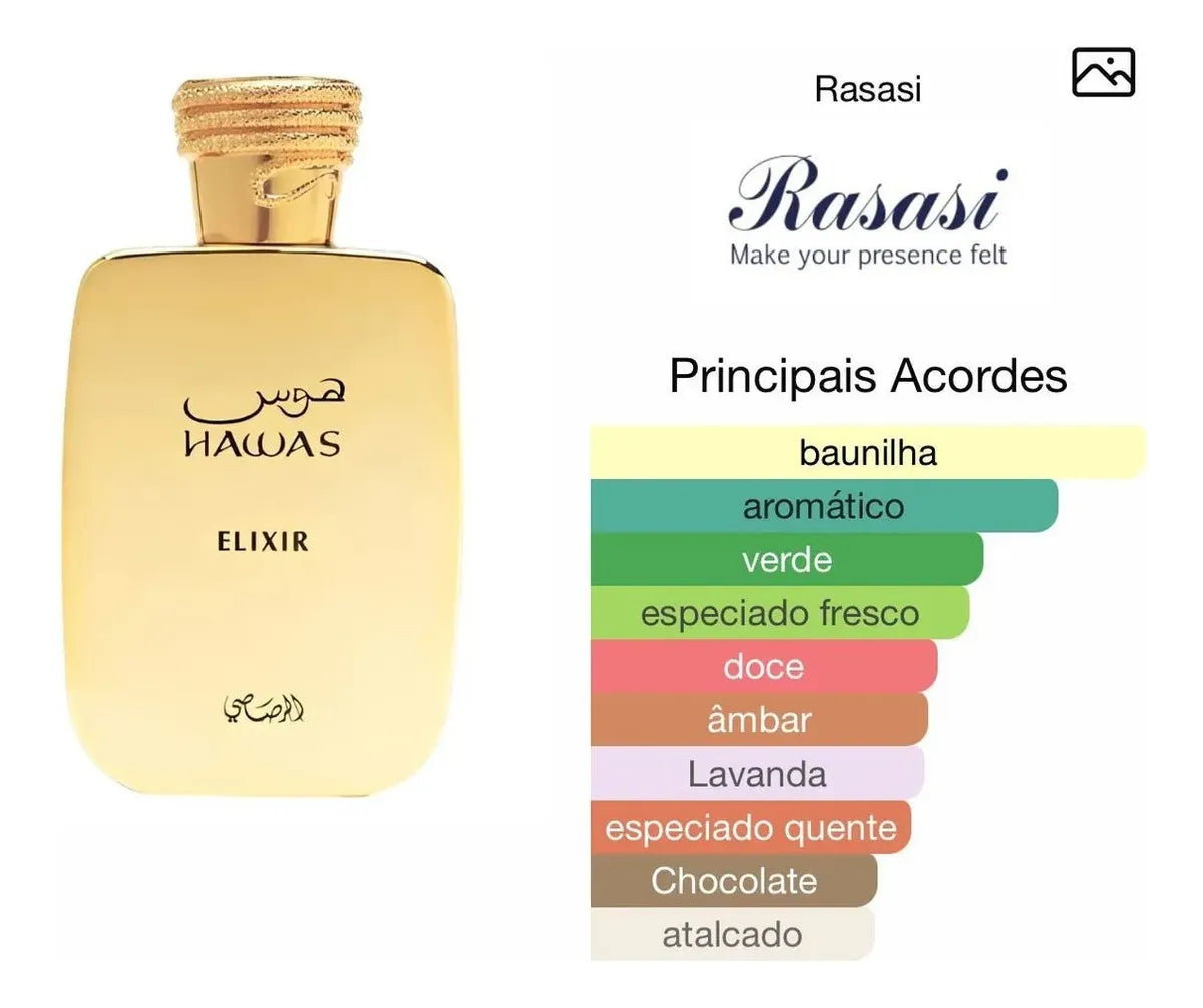 HAWAS RASASI ELIXIR EDP 100ML