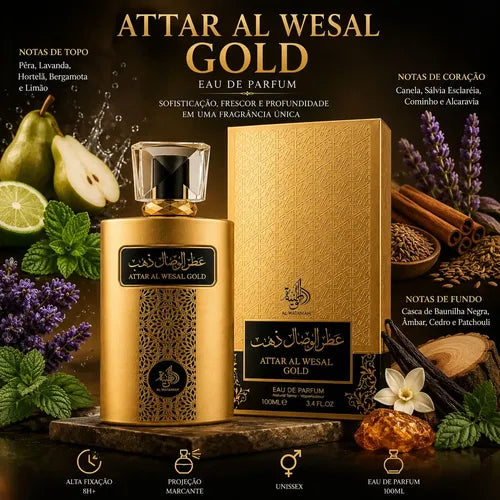 Al Wataniah Attar Al Wesal Gold EDP 100ml