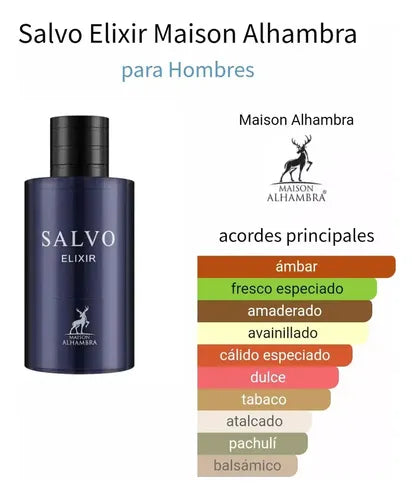 MAISON ALHAMBRA SALVO ELIXIR EDP 60ML