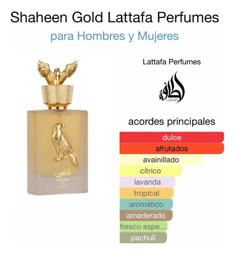LATTAFA SHAHEEN GOLD 100ML UNISEX