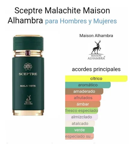 MAISON ALHAMBRA SCEPTRE MALACHITE DECANT 5ML
