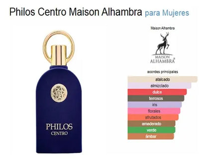 MAISON ALHAMBRA PHILOS CENTRO EDP 100 ML