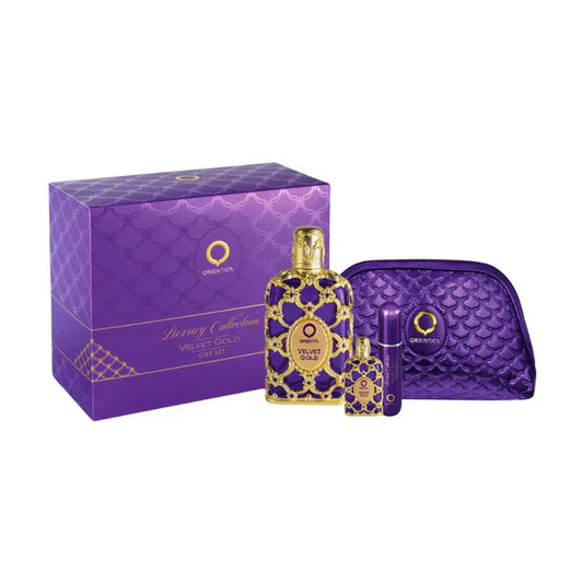 KIT VELVET ORIENTICA / GIFT BAG /ATOMIZADOR/10 ML EAU DE PARFUM /80ML EAU DE PARFUM