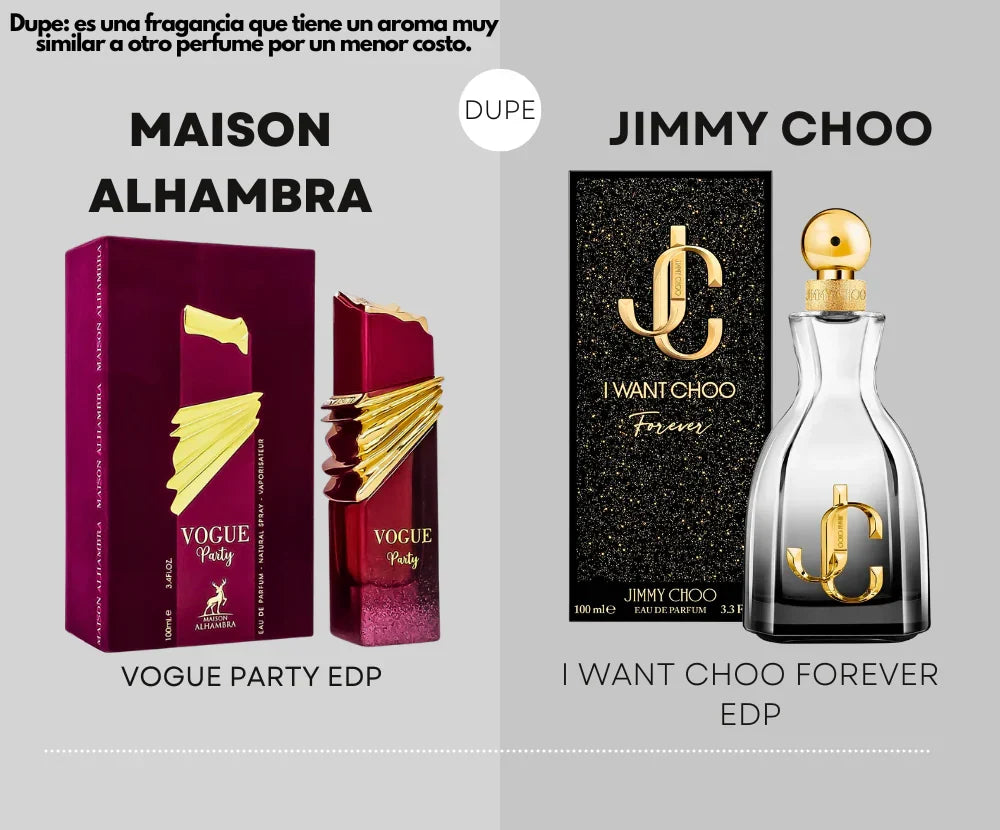 MAISON ALHAMBRA VOGUE PARTY EDP 100ML