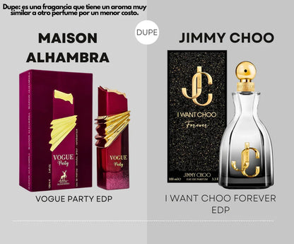 MAISON ALHAMBRA VOGUE PARTY EDP 100ML