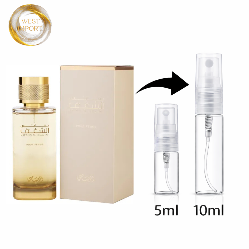DECANT RASASI NAFEIS AL SHAGHAF POUR FEMME  EDP