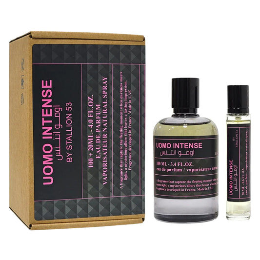 STALLION 53 UOMO INTENSE EDP SET 100ML + 20ML