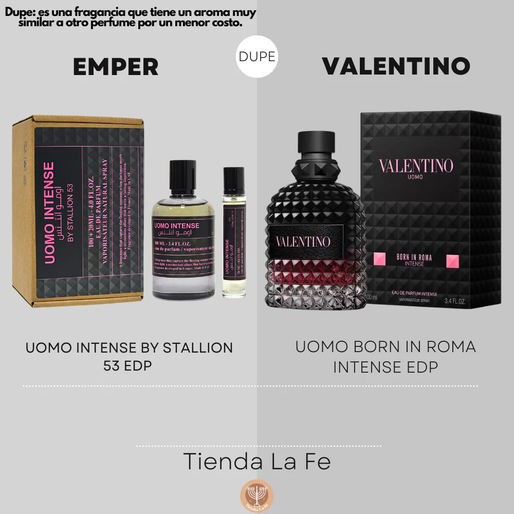 STALLION 53 UOMO INTENSE EDP SET 100ML + 20ML