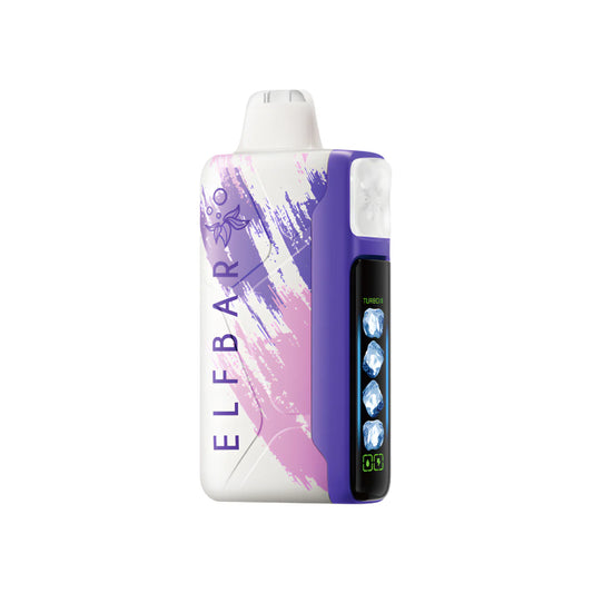 SOUR STRAWBERRY DRAGONFRUIT  ELF BAR ICE KING 40K