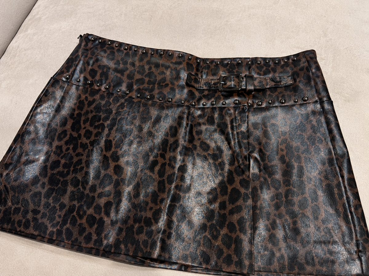 MINI SKIRT LEOPARDO
