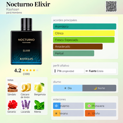 RAYHAAN NOCTURNO ELIXIR EDP 100ML