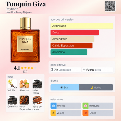 RAYHAAN TONQUIN GIZA EDP 100ML