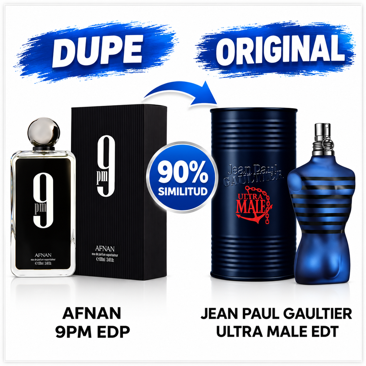 AFNAN 9pm Black Edp 100ml MAN
