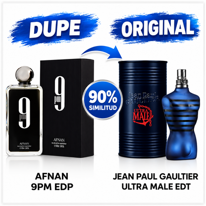 AFNAN 9pm Black Edp 100ml MAN