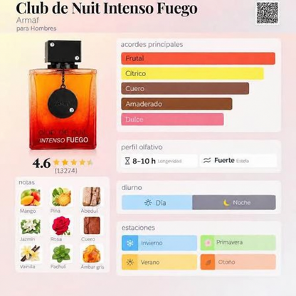 ARMAF CLUB DE NUIT INTENSO FUEGO EDP 100ML
