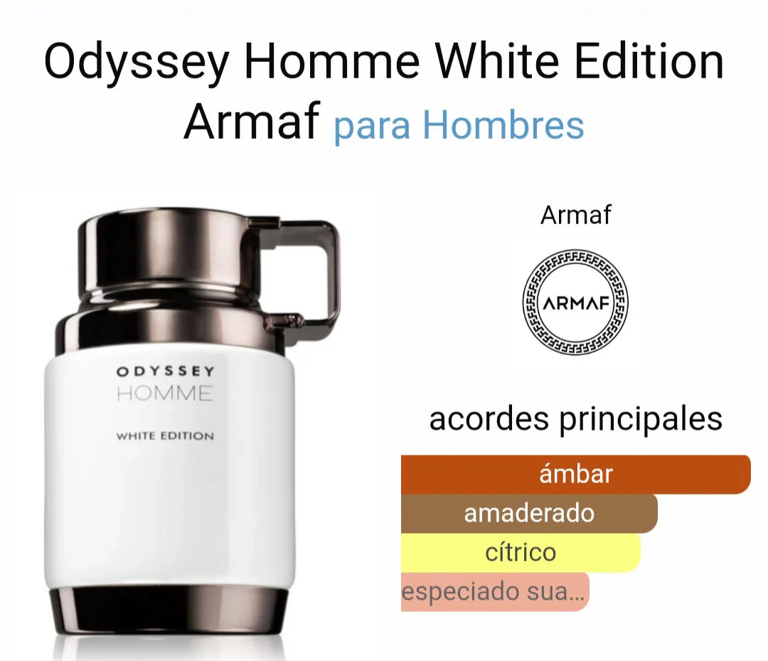 ARMAF ODYSSEY HOMME WHITE EDITION 100ML MAN