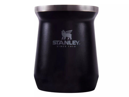 TERMO CON MATE STANLEY NEGRO
