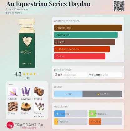 FRENCH AVENUE AN EQUESTRIAN SERIES HAYDAN EDP 100ML