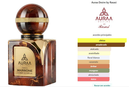 AURAA DESIRE TOCCO MARRONE EDP 100 ML