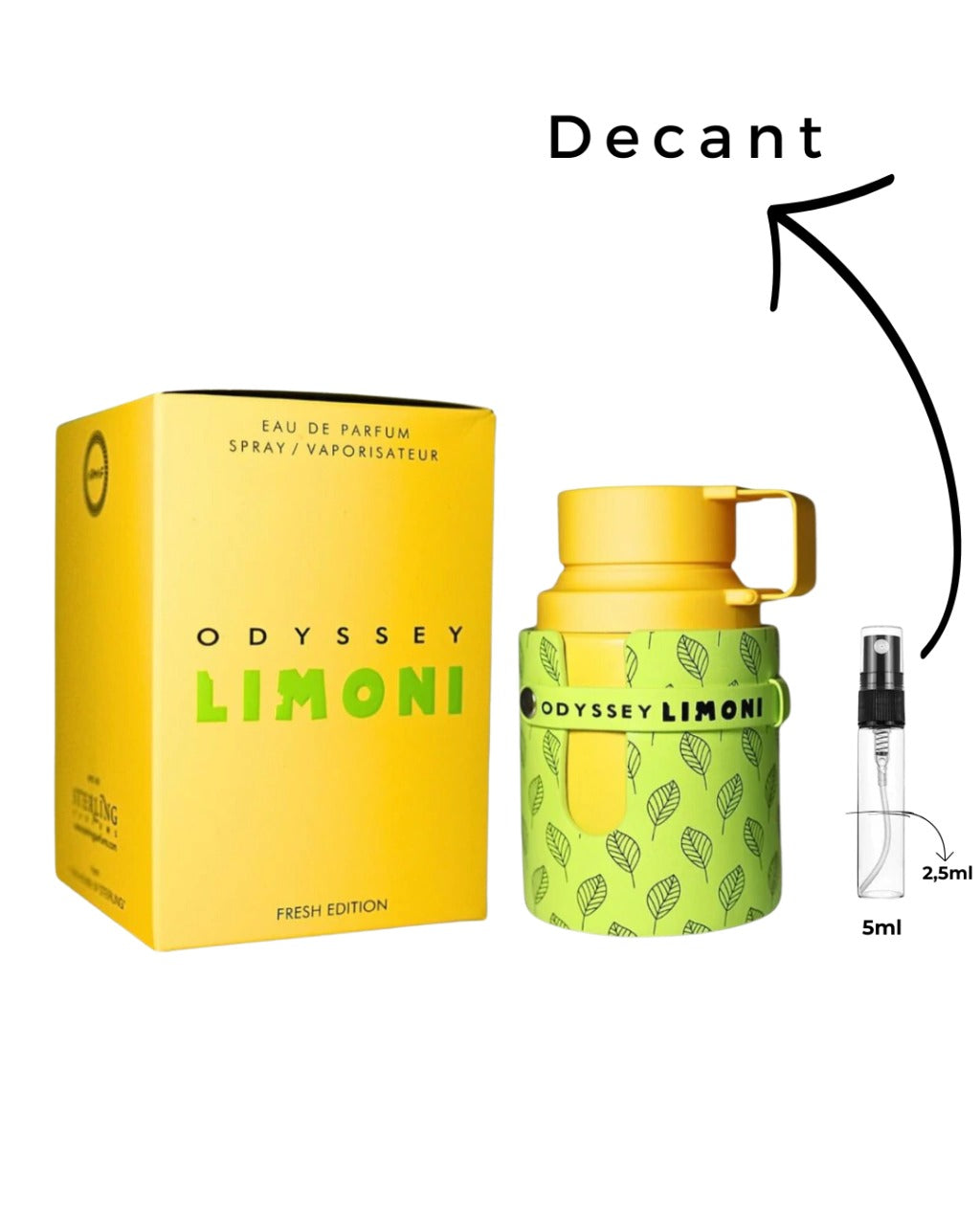 ARMAF ODYSSEY LIMONI EDP DECANT