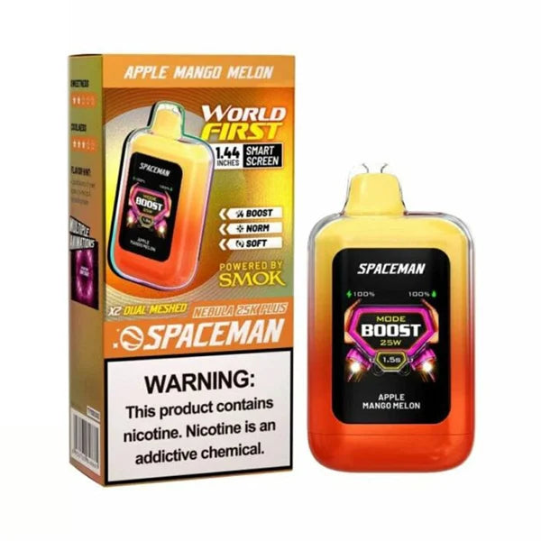 APPLE MANGO MELON SMOK SPACEMAN NEBULA 25K PUFFS