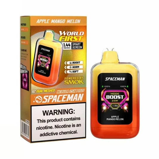 APPLE MANGO MELON SMOK SPACEMAN NEBULA 25K PUFFS