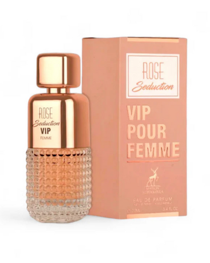 MAISON ALHAMBRA ROSE SEDUCTION VIP POUR FEMME EDP 100ML