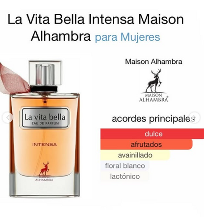 MAISON ALHAMBRA LA VIVACITE INTENSA 100ML WOMAN