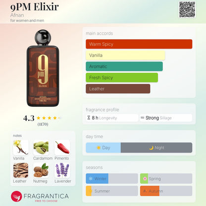 9PM ELIXIR PARFUM 100 ML