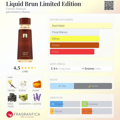 FRENCH AVENUE LIQUID BRUN EDICIÓN LIMITADA EDP 150ML