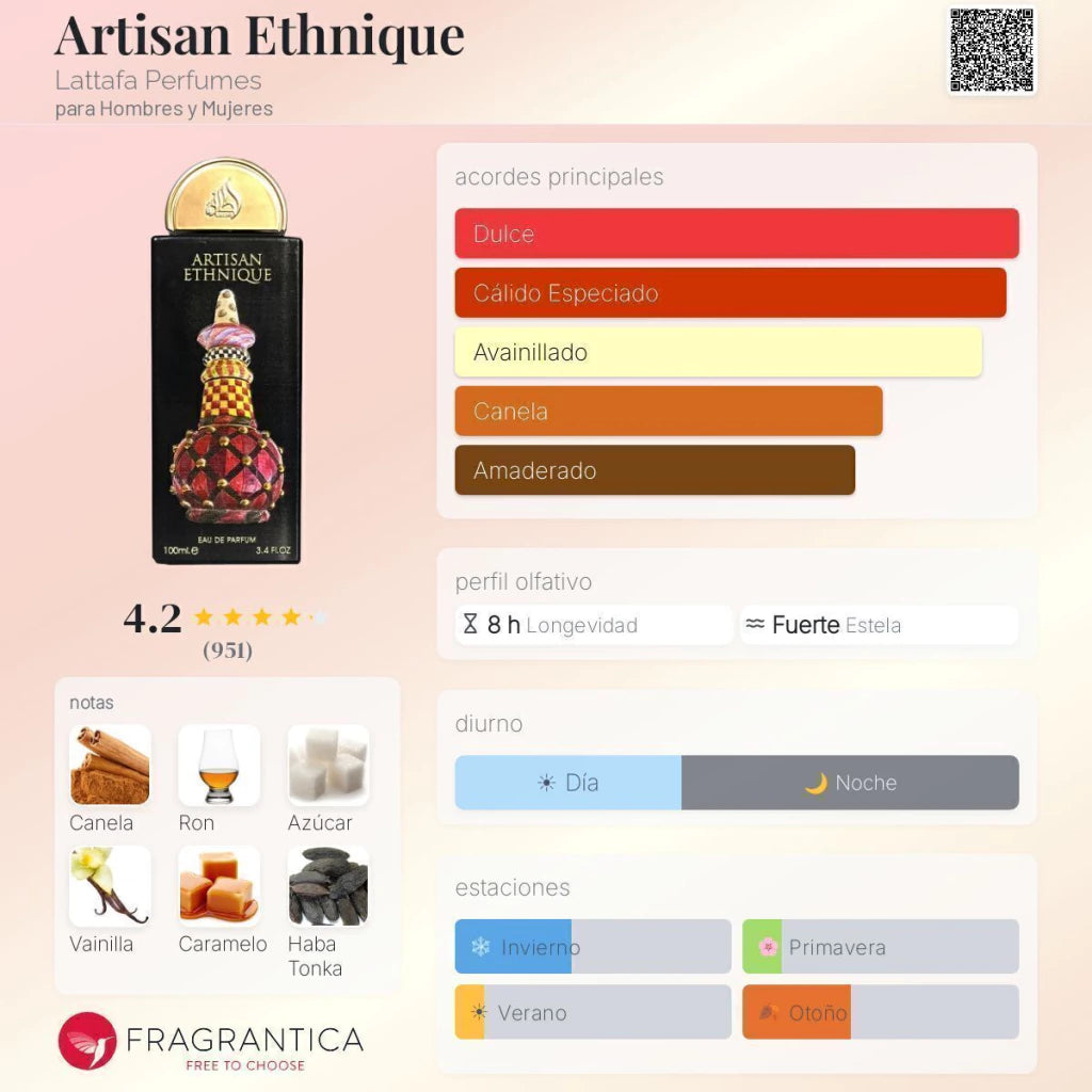 LATTAFA ARTISAN ETHNIQUE EDP 100ML