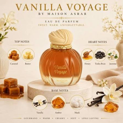 MAISON ASRAR VAINILLA VOYAGE EDP 100ML