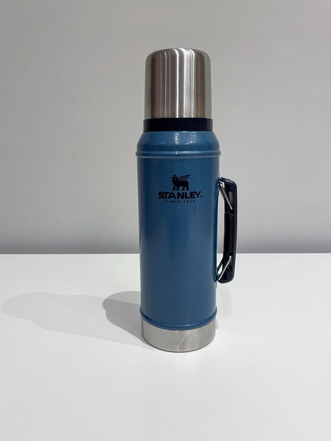 TERMO CON MATE STANLEY AZUL