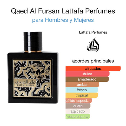 LATTAFA QAED AL FURSAN BLACK 90ML